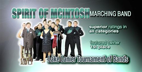 Spirit of McIntosh Rated Superior at Lake Lanier Tournament of Bands 