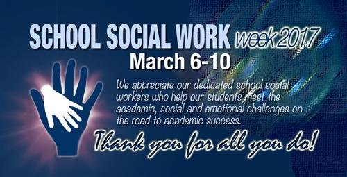 School System Shows Appreciation for School Social Workers 