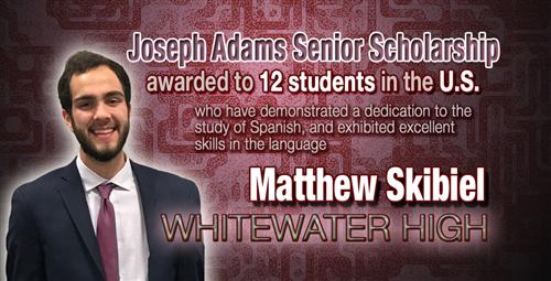 Whitewater High Student Wins Prestigious Scholarship from Hispanic Honor Society 