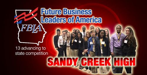 Sandy Creek FBLA Chapter Continues Winning Success 
