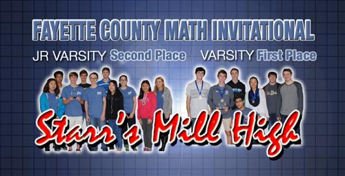 Math Teams Earn Top Awards at Fayette County Math Invitational 