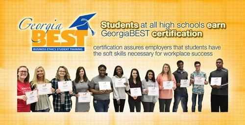 Students Earn GeorgiaBEST Certification 
