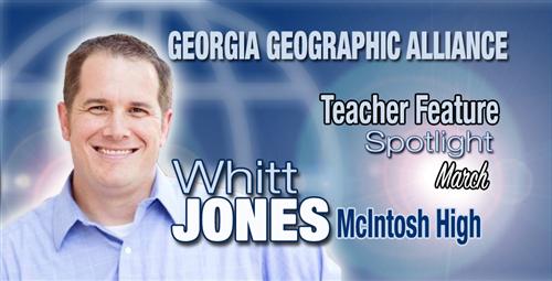 High School Teacher Featured in Georgia Geographic Alliance Publications 