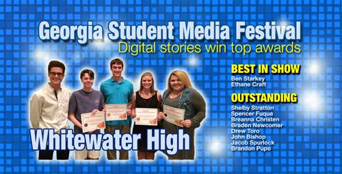 Students Win Top Awards at Georgia Student Media Festival 