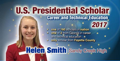 Presidential Scholar at Sandy Creek High 
