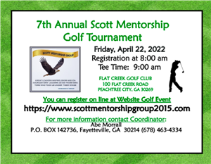 7th Annual Scott Mentorship Golf Tournament