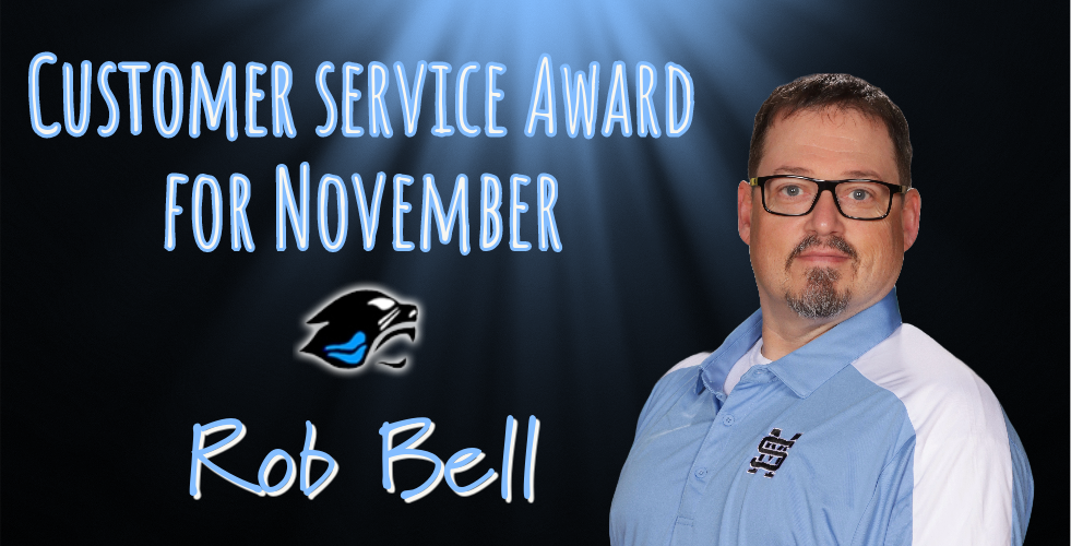 Customer Service Award winner of the month