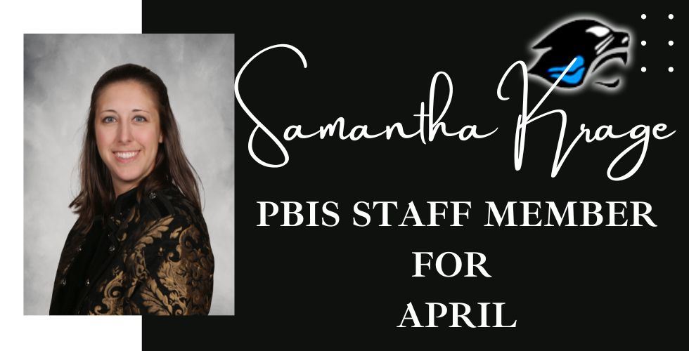  PBIS Staff Member of the Month