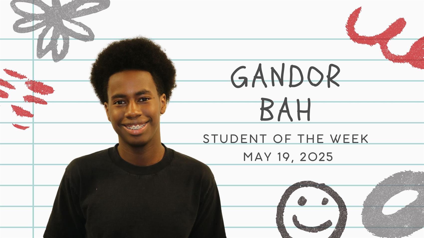  Student of the Week