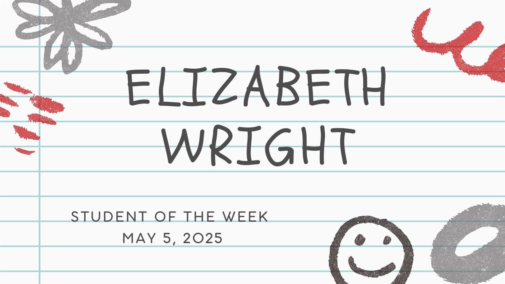  Student of the Week