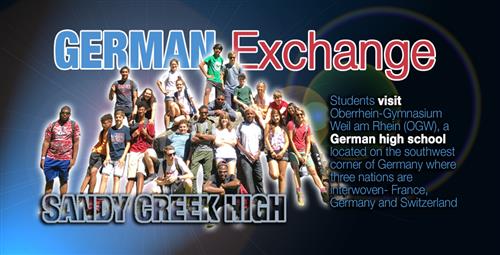 Sandy Creek Partners with German High School for Exchange Program  