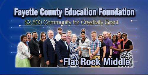  Fayette County Education Foundation/Heritage Community Foundation Support Community for Creativity 