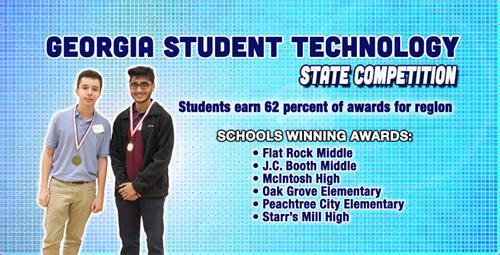 Students Earn Awards at State Technology Competition 