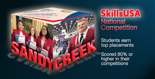 Sandy Creek High SkillsUSA Students Earn Top National Awards 
