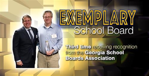School Board Earns Exemplary Status from Georgia School Boards Association 