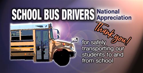   School System Celebrates Bus Drivers 