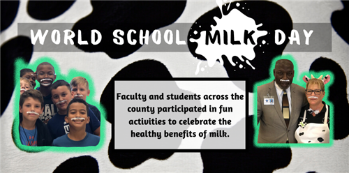 School Nutrition Program Celebrates World School Milk Day  