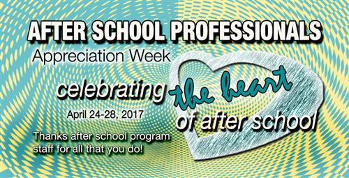 School System to Celebrate After School Professionals Appreciation Week 