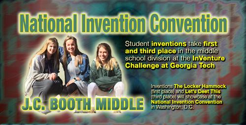 JCBMS Inventors Headed to National Invention Covention 