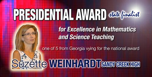 Fayette Teacher Finalist for Presidential Award 