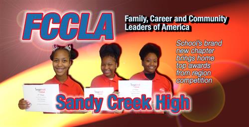 Members of New FCCLA Chapter Take Top Placements 