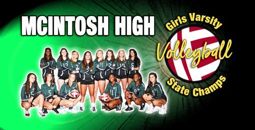 Volleyball Team Makes History at McIntosh High 