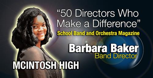 McIntosh Band Director Among “50 Directors Who Make a Difference” 