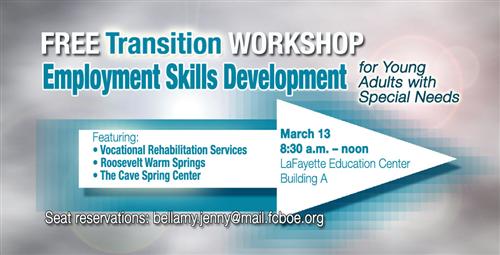 Free Workshop on Employment Skills Development for Young Adults with Special Needs 