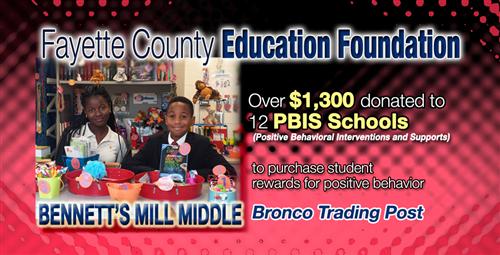 Education Foundation Supports PBIS Efforts in Schools 