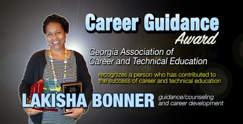 Counselor Earns State Career Guidance Award 