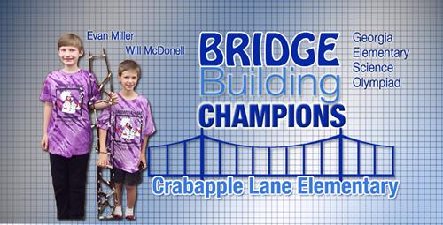 Possible Future Engineers Win Bridge Building Competition 