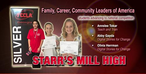 Three Students Headed to National FCCLA Leadership Conference 