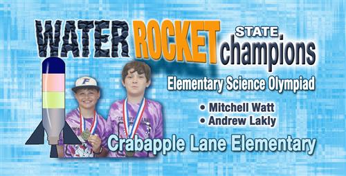 Students Named Water Rocket Champions 