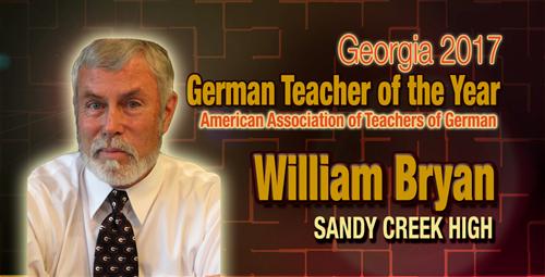 Bryan Named German Teacher of the Year for Georgia 