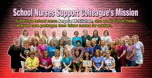Fayette County Nurses Help Wounded Soliders 