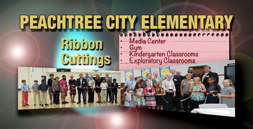 Ribbon Cuttings Held for New Additions at Peachtree City Elementary 