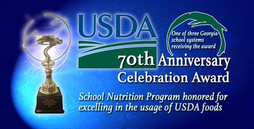 USDA Recognizes Fayette’s School Nutrition Program 
