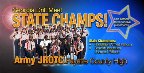 Fayette County High Army JROTC Best in State 