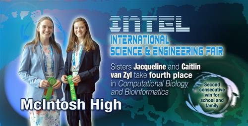 Sisters Win Top Award at International Science and Engineering Fair 