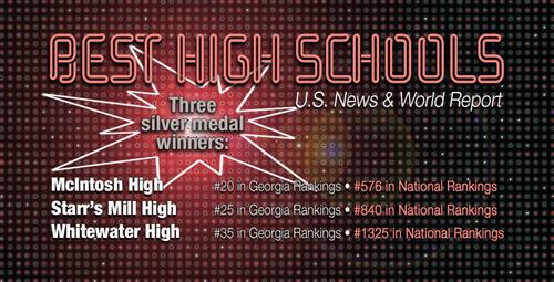 Three Fayette High Schools Make National Best High School Rankings 
