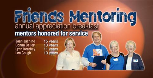 Mentors Honored at Annual Appreciation Breakfast 