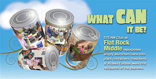 Flat Rock Middle’s “What CAN It Be?” Promotes Healthy, Sustainable Communities 