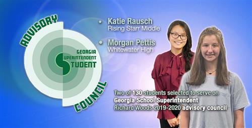 Two Students Selected for State Superintendent Advisory Council 