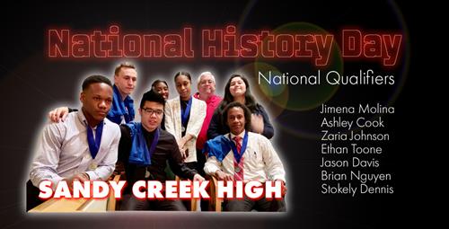 Students Headed to National Level of the National History Day Competition 