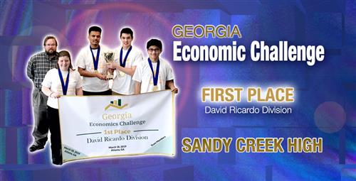 Sandy Creek High’s Economic Students Take First in State 