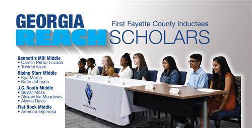 Signing Day for Fayette’s First REACH Georgia Scholars 