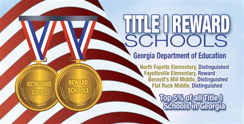 Four Schools Named Title I Reward Schools for Georgia 