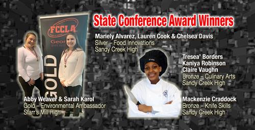 Students Place at FCCLA State Leadership Conference Six Advancing to National Competition 