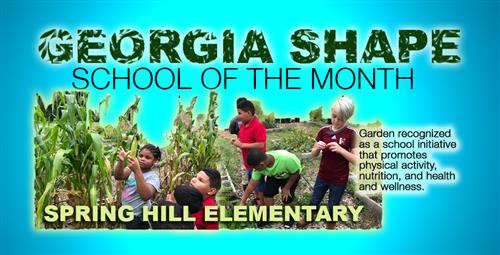 Spring Hill Named Georgia Shape School of the Month  